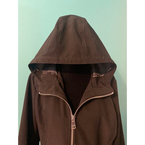 Ladies XL Calvin Klein black coat. - Picture 7 of 16